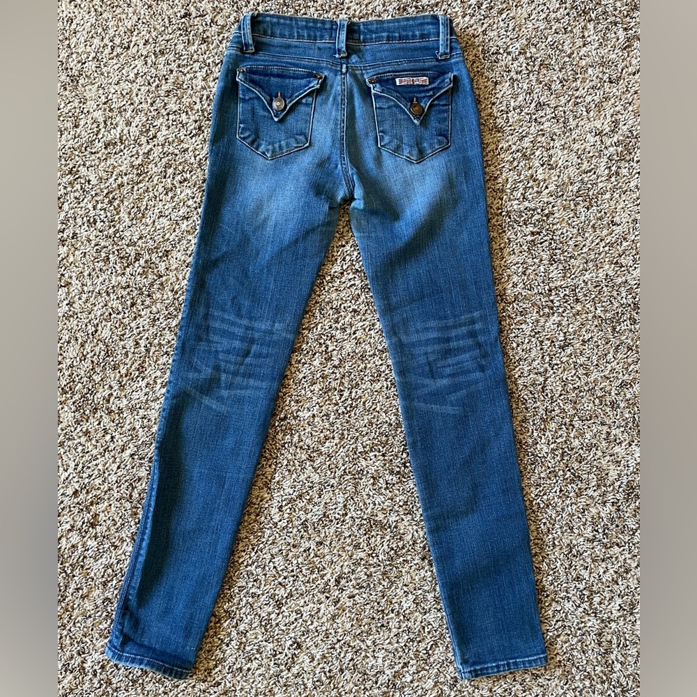 Hudson Flap Pocket Skinny Jeans Girls Size 12 EUC